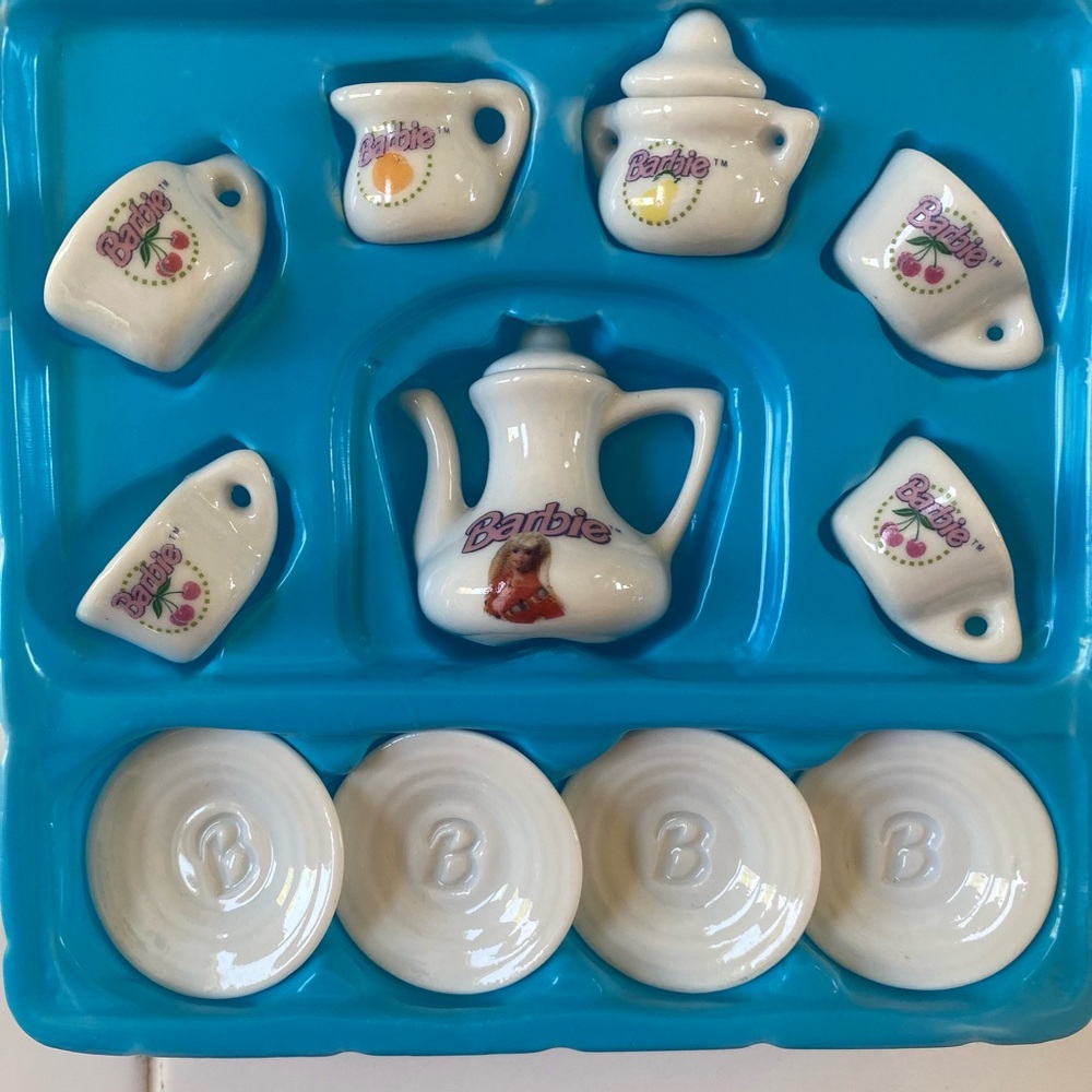 Mini Vintage Barbie Tea Set